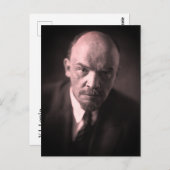 V.I. Lenin - sowjetischer Gewerkschaft-Chef - CCCP Postkarte (Vorne/Hinten)