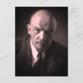 V.I. Lenin - sowjetischer Gewerkschaft-Chef - CCCP Postkarte (Vorderseite)