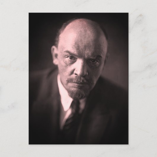 V.I. Lenin - sowjetischer Gewerkschaft-Chef - CCCP Postkarte (Vorderseite)