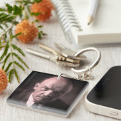 V.I. Lenin - sowjetischer Gewerkschaft-Chef - UdSS Schlüsselanhänger (Vorderseite rechts)