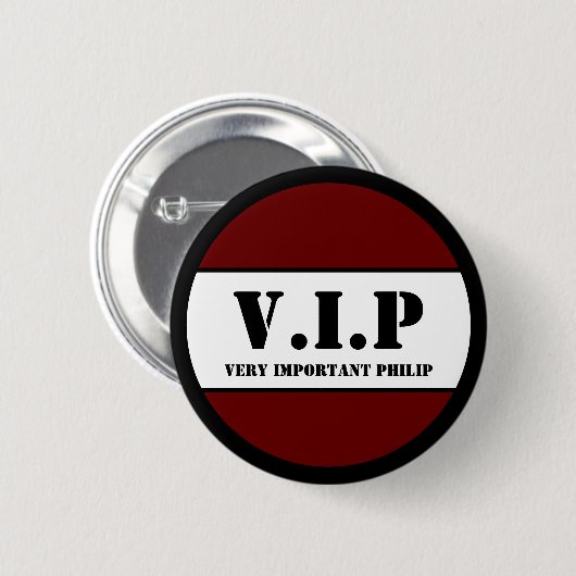 V.I.P BUTTON (Vorne & Hinten)