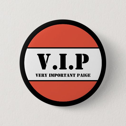V.I.P BUTTON (Vorderseite)