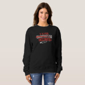 V is for vaccinated  Valentines Day Sweatshirt (Vorne ganz)