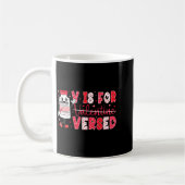 V Is For Versed Nurse Valentine Nurse Life Pacu Wo Kaffeetasse (Links)