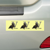 V ist für Geier Autoaufkleber (Auf Auto)