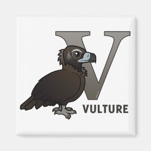 V ist für Geier Magnet