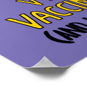 V ist für Impfstoff und Velociraptor vorgesehen. Poster (Ecke)