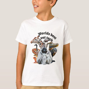 V ist für Vet Tech ( The World's Best Vet Tech) T-Shirt