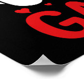 V ist für Videospiele mit Valentine Crossed Out Poster (Ecke)