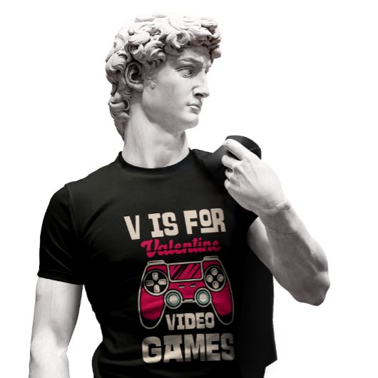 V ist für Videospiele T-Shirt