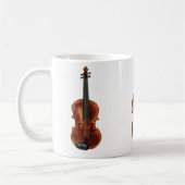 V ist für Violine Kaffeetasse (Links)