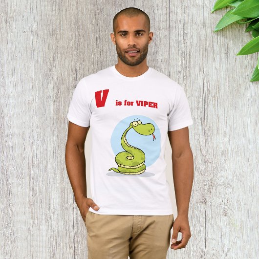 V ist für Viper Mens T - Shirt