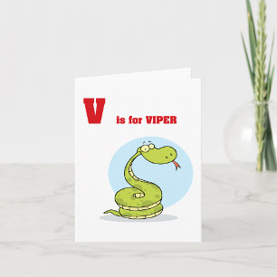 V ist für Viper-Mitteilungskarten geeignet Karte