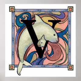V ist für Viva Vaquita Poster
