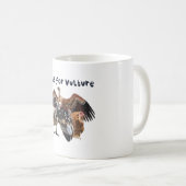 V ist für Vulture Kaffeetasse (VorderseiteRechts)