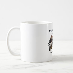V ist für Vulture Kaffeetasse