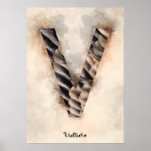 V ist für Vulture Poster (Vorne)