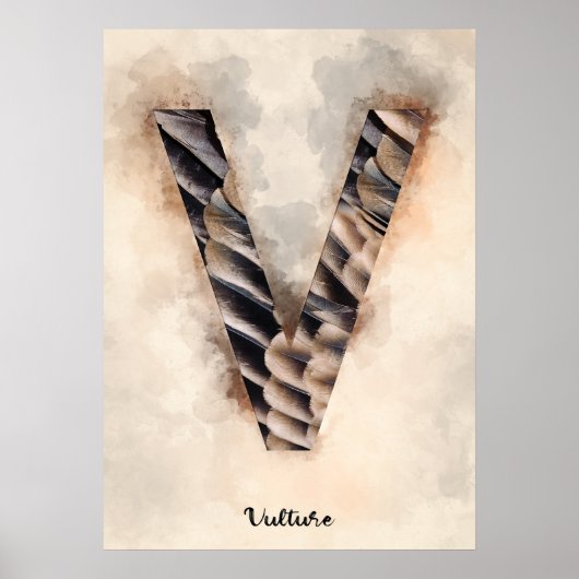 V ist für Vulture Poster (Vorne)