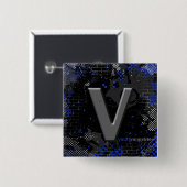 V Jugend-Knopf Button (Vorne & Hinten)