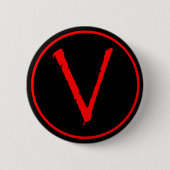 V Knopf Button (Vorderseite)