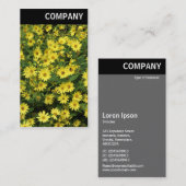 V Kopf - Gelbe Milchsorten Visitenkarte (Vorne/Hinten)