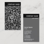 V Kopfzeile - Bild - Spiralen Visitenkarte (Vorne/Hinten)