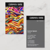 V-Kopfzeile - Farbe Mix 01 Visitenkarte (Vorne/Hinten)