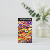 V-Kopfzeile - Farbe Mix 01 Visitenkarte (Stehend Vorderseite)