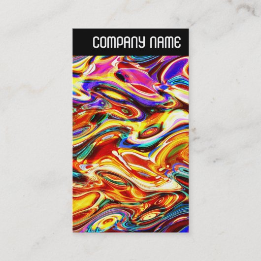 V-Kopfzeile - Farbe Mix 01 Visitenkarte (Vorderseite)