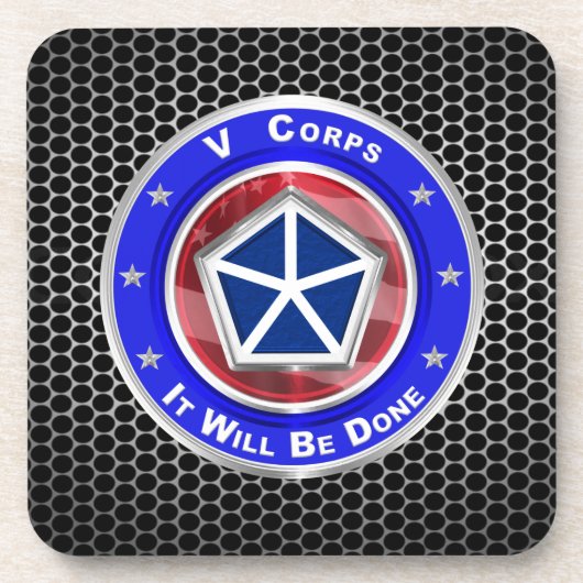 V Korps Getränkeuntersetzer (Vorderseite)
