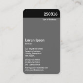 V-Leiter - Abstrakter Swirl 250816 - 01c Visitenkarte (Rückseite)