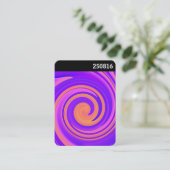 V-Leiter - Abstrakter Swirl 250816 - 01c Visitenkarte (Stehend Vorderseite)