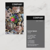 V-Leiter - Flohmarktlösung Visitenkarte (Vorne/Hinten)