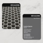 V Leiter - Honeycomb Warme Visitenkarte (Vorne/Hinten)