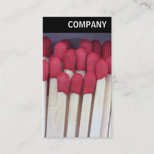 V-Leiter - Matches 02 Visitenkarte (Vorderseite)