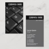 V-Leiter - Notebook-Tastatur Visitenkarte (Vorne/Hinten)