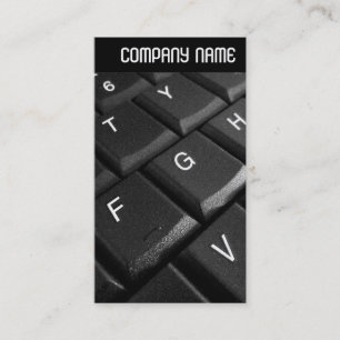 V-Leiter - Notebook-Tastatur Visitenkarte