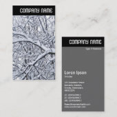 V-Leiter - Schneebründe Zweige Visitenkarte (Vorne/Hinten)