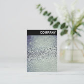 V Leiter - Wassertropfen auf Glas 01 Visitenkarte (Stehend Vorderseite)