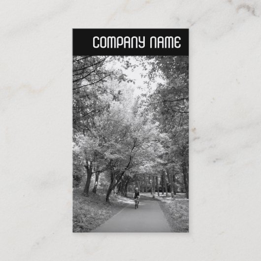 V-Leiter - Zyklusweg B&W Visitenkarte (Vorderseite)