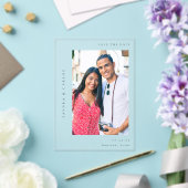 V MOD 2 Einfaches Foto Save the Date Acryleinladungen (In Situ (Hochzeit))