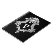 V Monogramm Notizblock (Linke Seite)