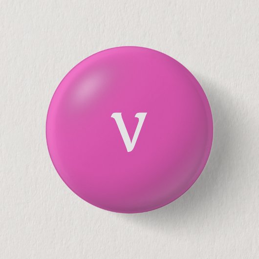 V Monogramm-Taste Button (Vorderseite)