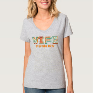 V-Neck-T - Shirt für Frauen