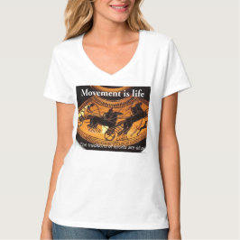 V-Neck-T - Shirt für Frauen