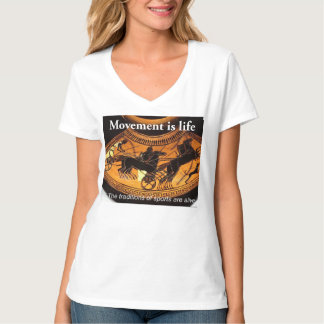 V-Neck-T - Shirt für Frauen