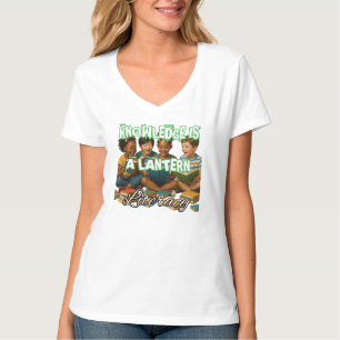 V-Neck-T - Shirt für Frauen