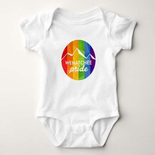 V-Neck Wenatchee Pride Shirt (Vorderseite)