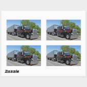 V Nolt's Black & Red 389 Stickers (Blatt)