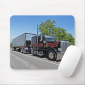 V Nolts schwarz u. Rotes 389 Mousepad (Mit Mouse)